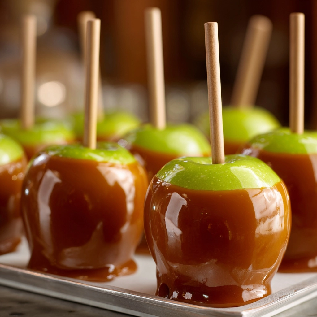 Homemade Caramel Apples Recipe - Recipe Image