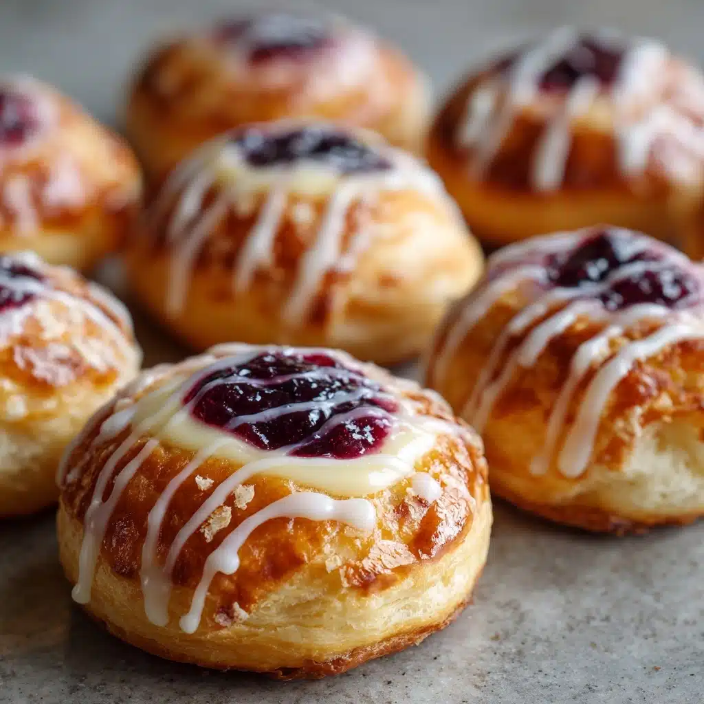 Homemade Breakfast Danish Pastries Recipe - Recipe Image