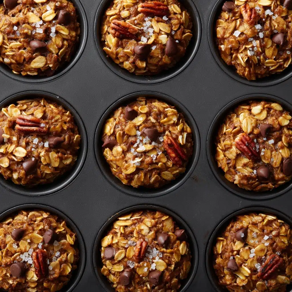 Pumpkin Baked Oatmeal Cups Recipe - Recipe Image