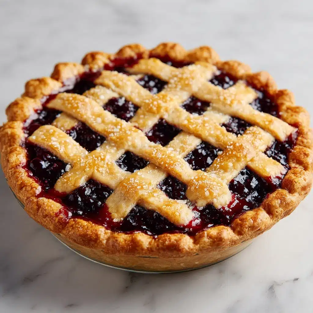 Simply the Best Blueberry Pie Recipe - Recipe Image