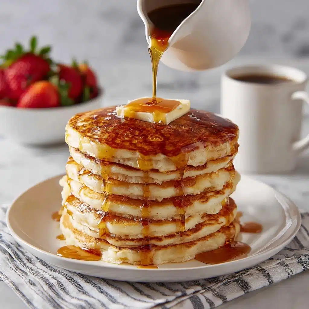 Fluffy Buttermilk Pancakes Recipe - Recipe Image