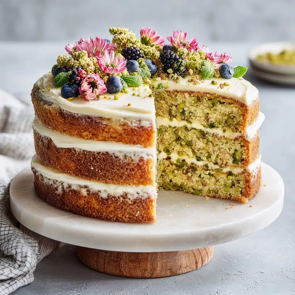 Pistachio Cake Recipe - Recipe Image
