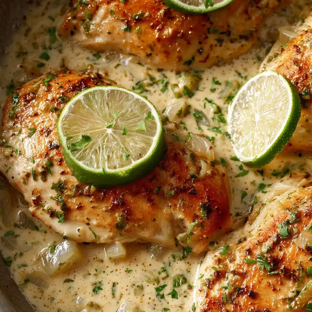Creamy Cilantro Lime Chicken Recipe - Recipe Image
