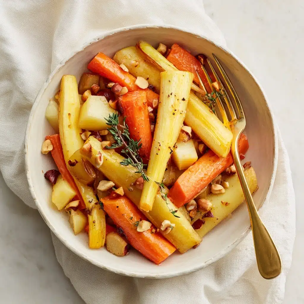 Maple-glazed Root Vegetables Recipe - Recipe Image