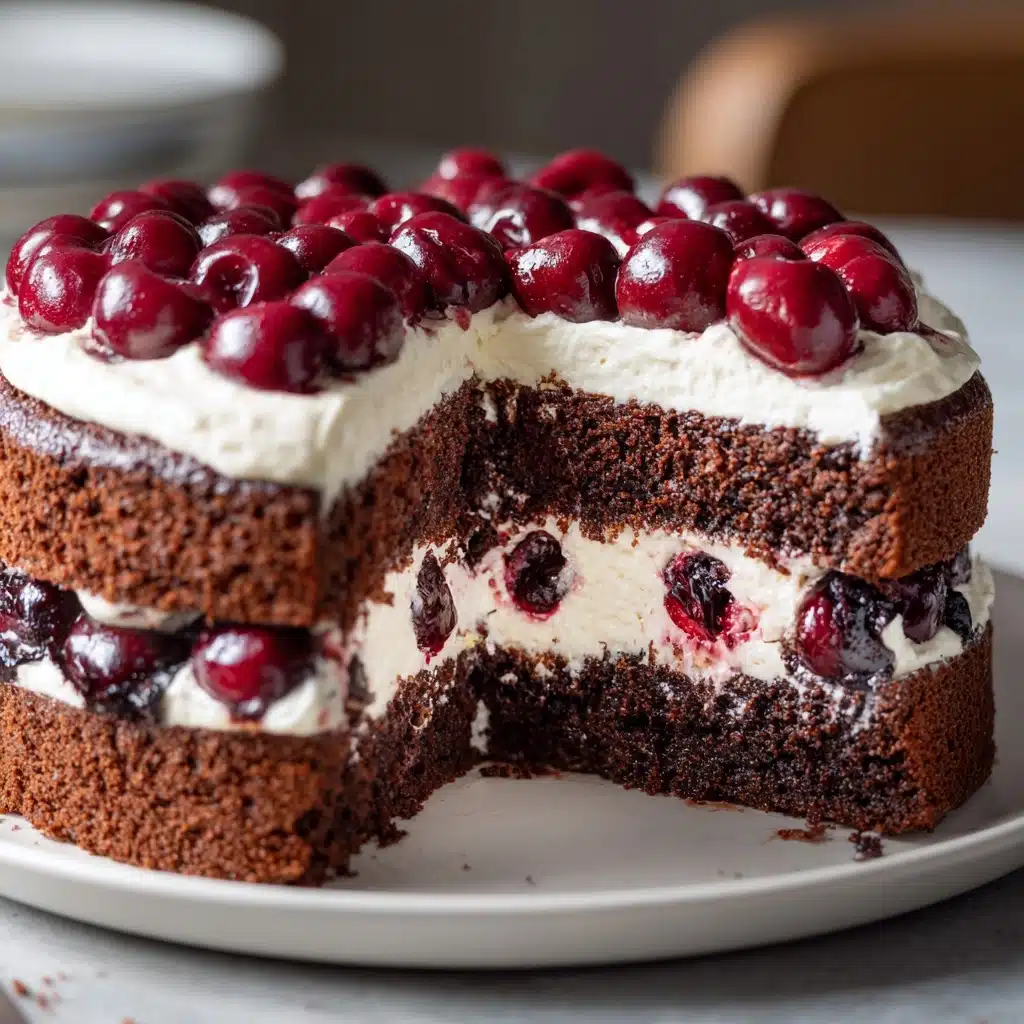 Sourdough Black Forest Cake Recipe - Recipe Image