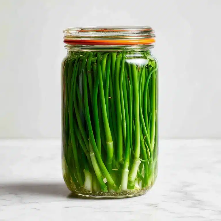 Fermented Garlic Scapes Recipe
