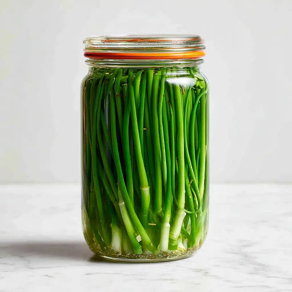 Fermented Garlic Scapes Recipe - Recipe Image