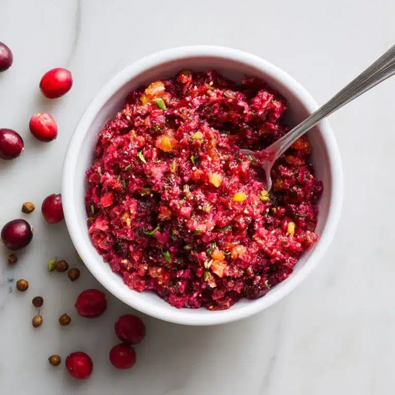 Cranberry Relish Recipe