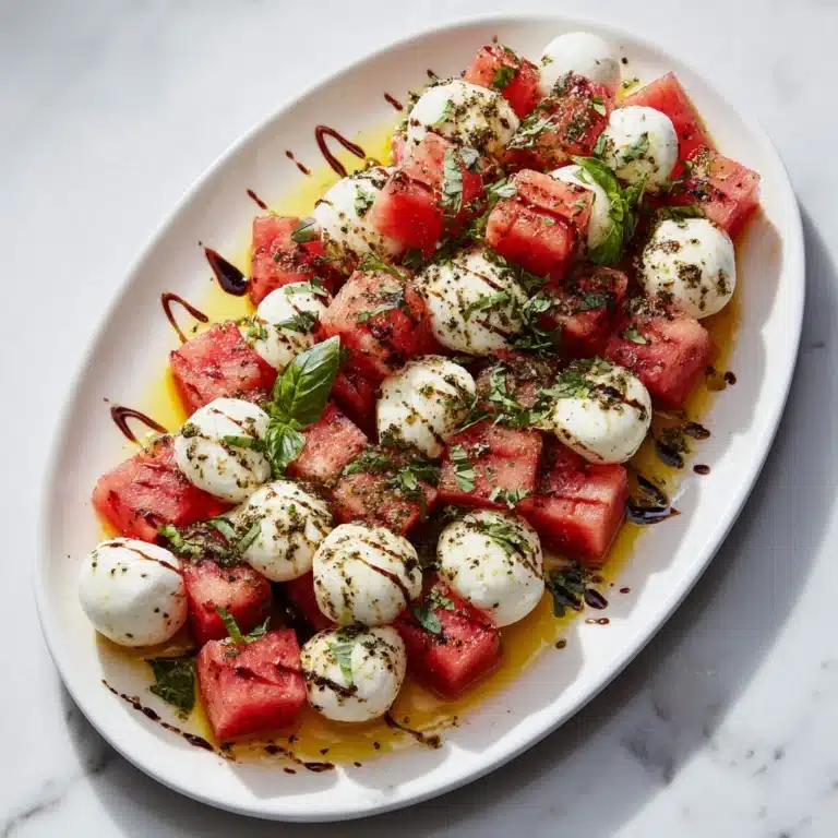 Burrata Watermelon Salad Recipe