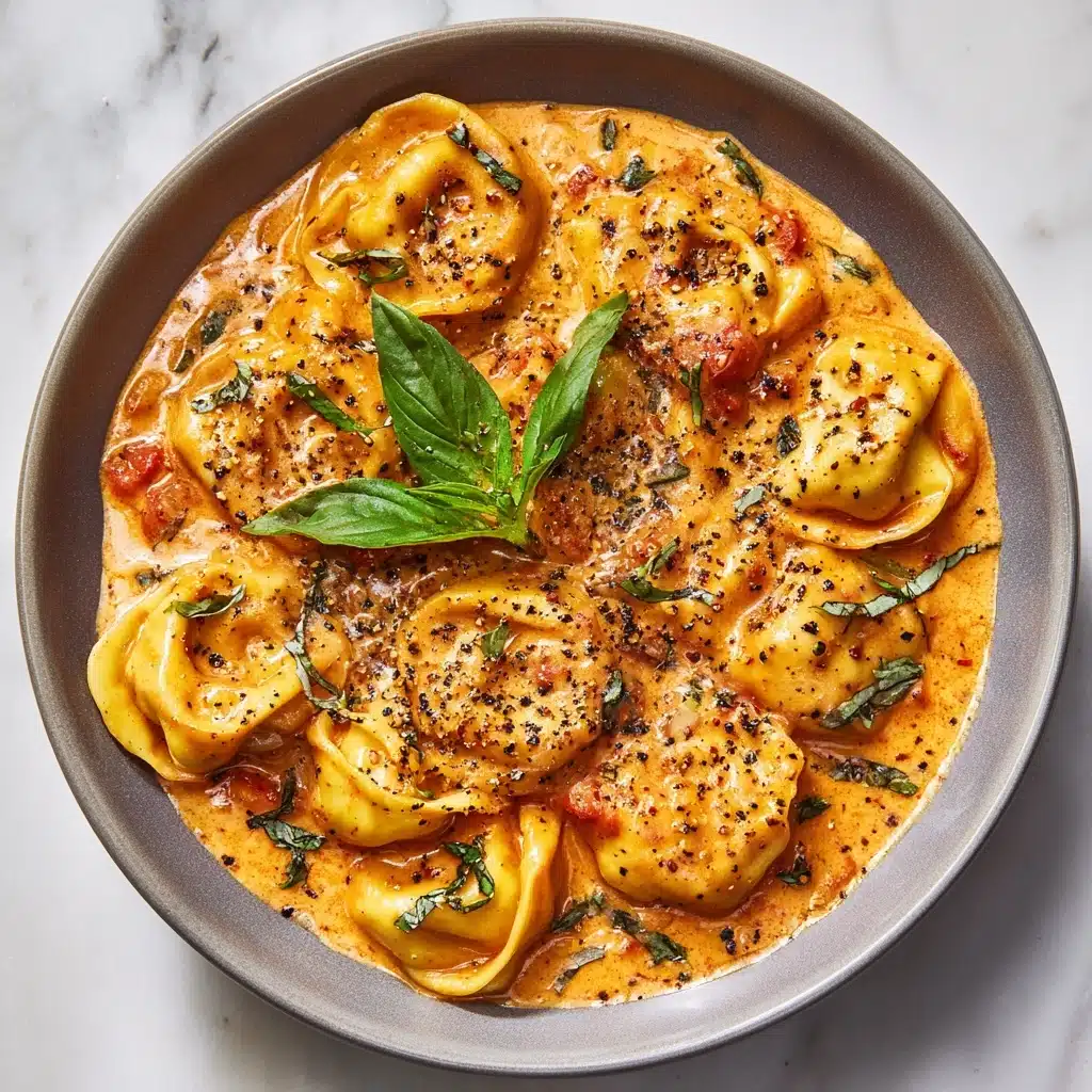 Creamy Tomato Tortellini Recipe - Recipe Image