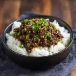 Korean Ground Beef Bowl Recipe