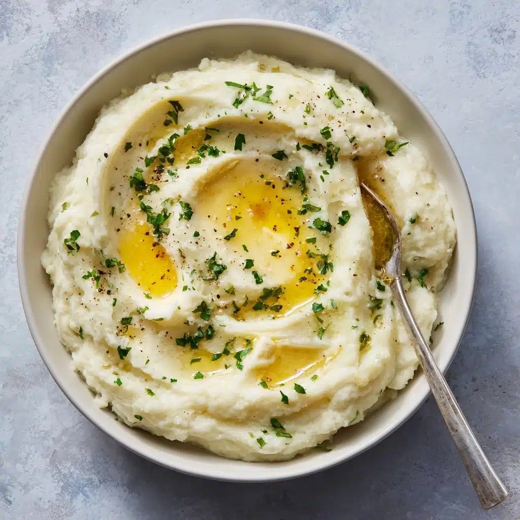 Easy Garlic Mashed Potatoes Recipe