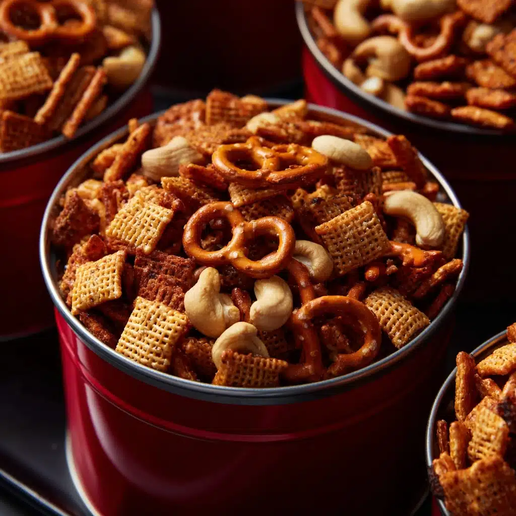 Christmas Eve Savoury Snack Mix Recipe