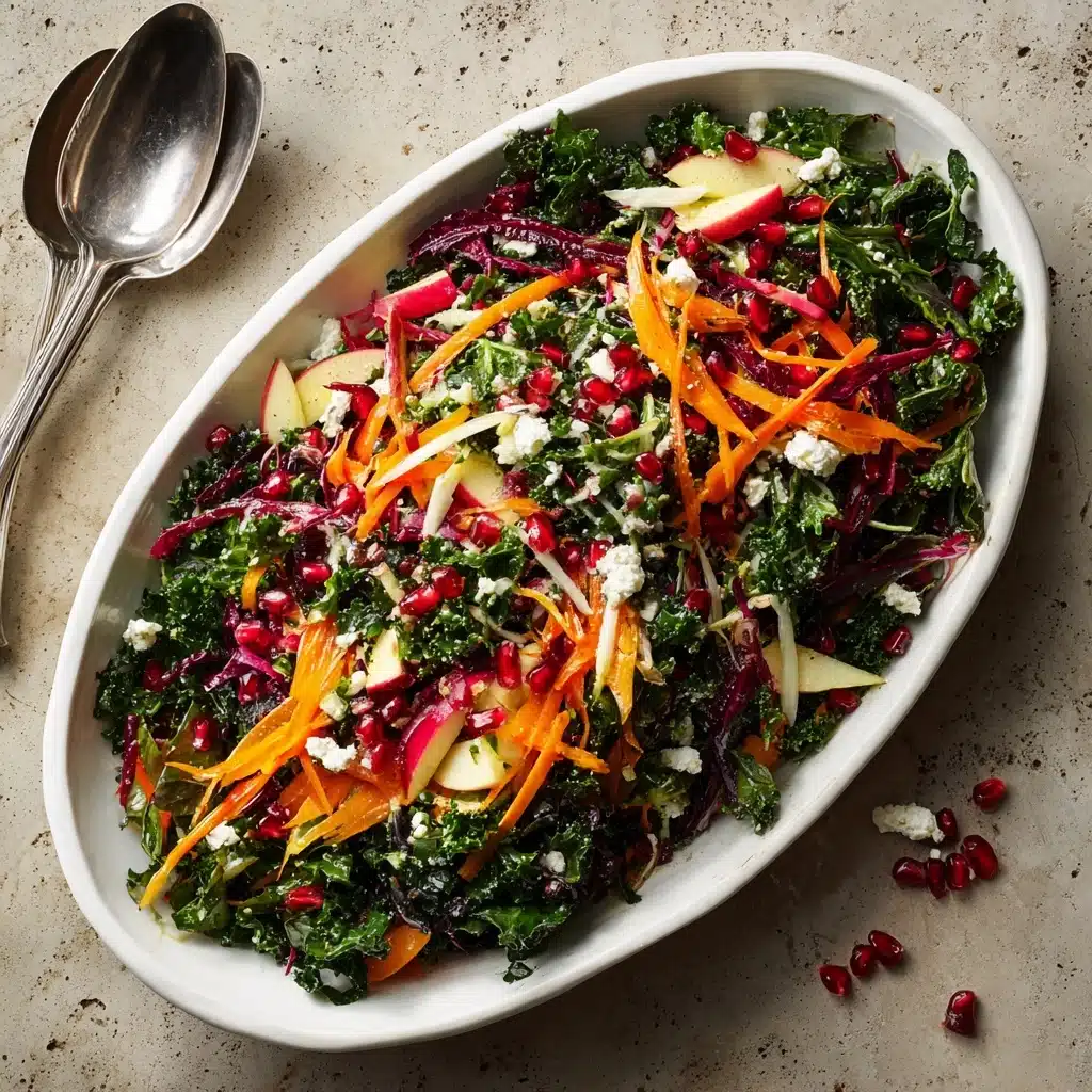 Winter Salad with Tangy Homemade Vinaigrette Recipe - Recipe Image