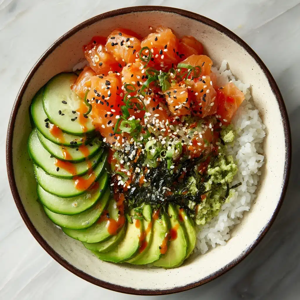 Spicy Salmon Sushi Bowl Recipe - Recipe Image