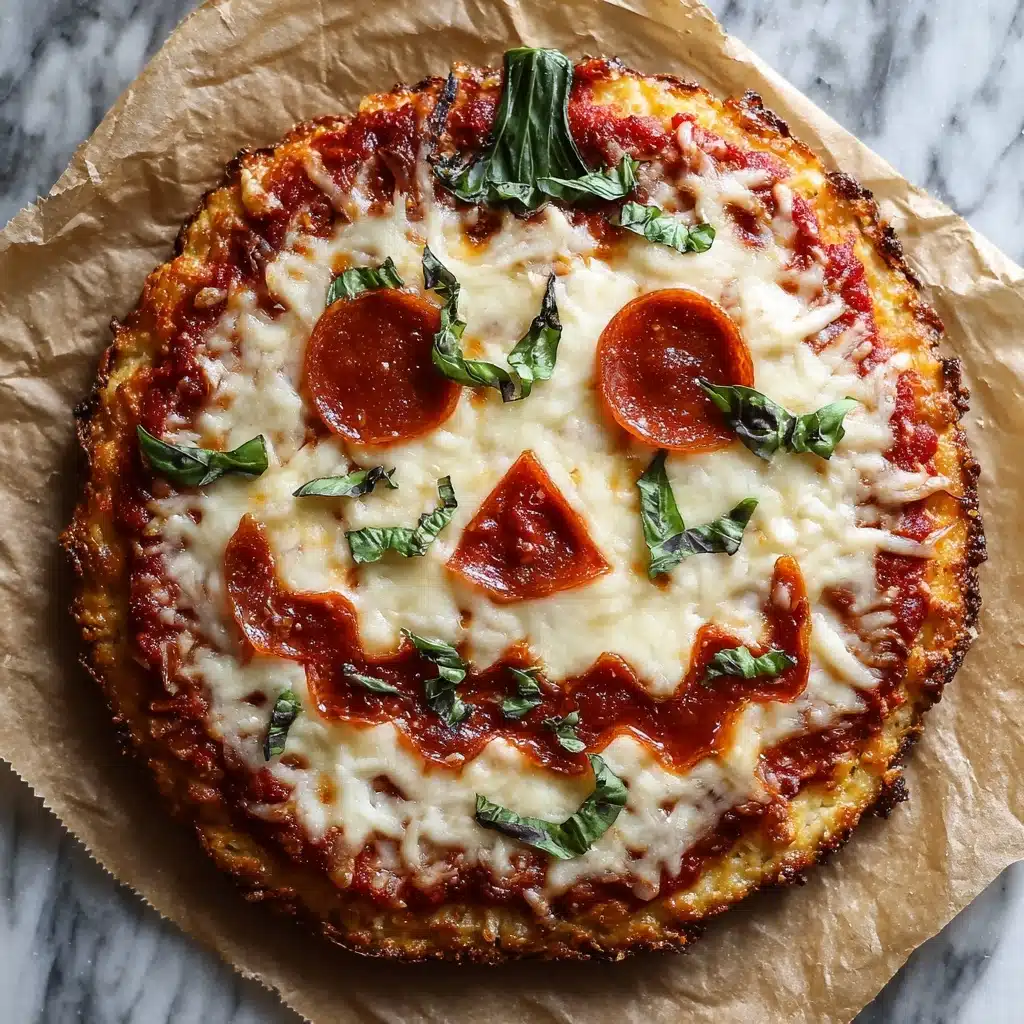 Jack-O’-Lantern Pizza Recipe - Recipe Image
