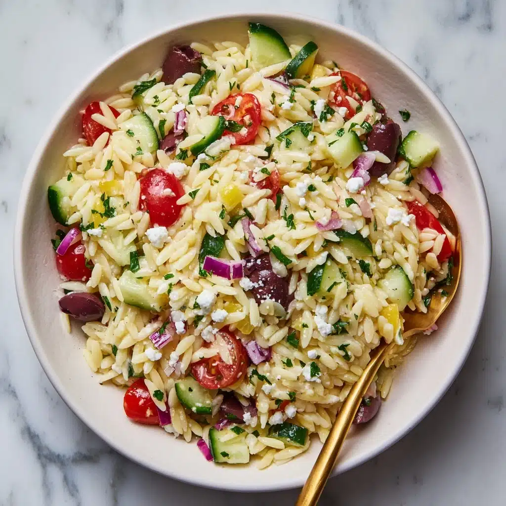 Mediterranean Orzo Salad Recipe - Recipe Image