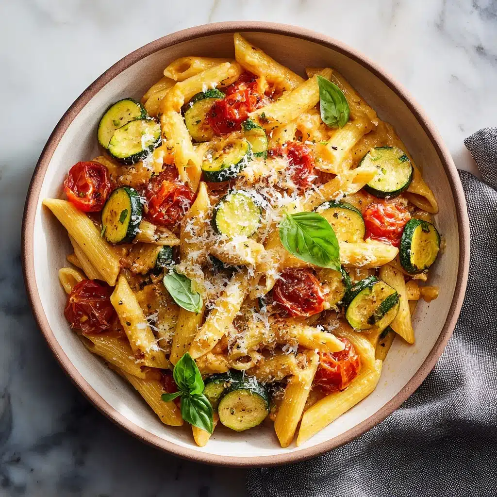 One Pot Veggie Pasta Recipe - Recipe Image