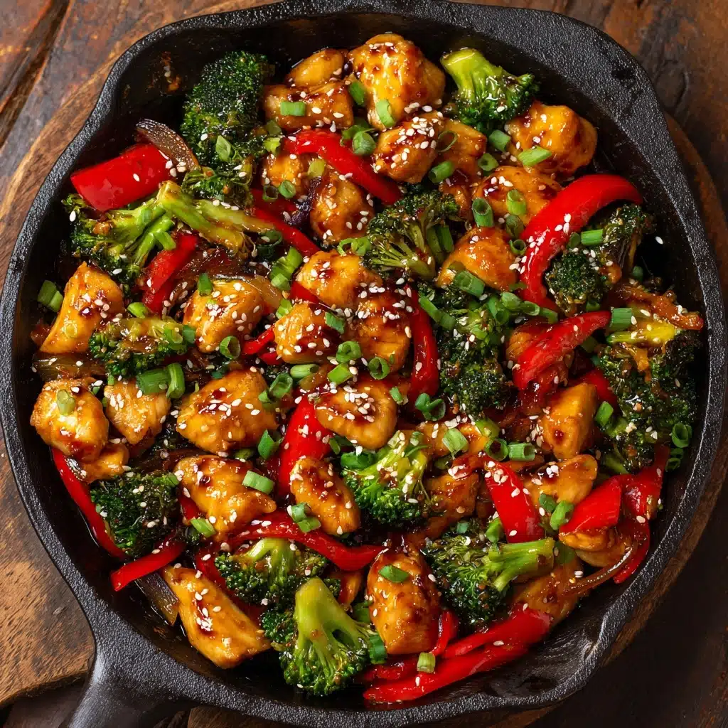 Teriyaki Chicken Stir Fry Recipe - Recipe Image
