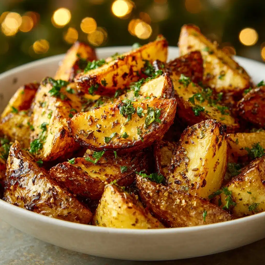 Garlic Roast Potatoes Recipe - Recipe Image