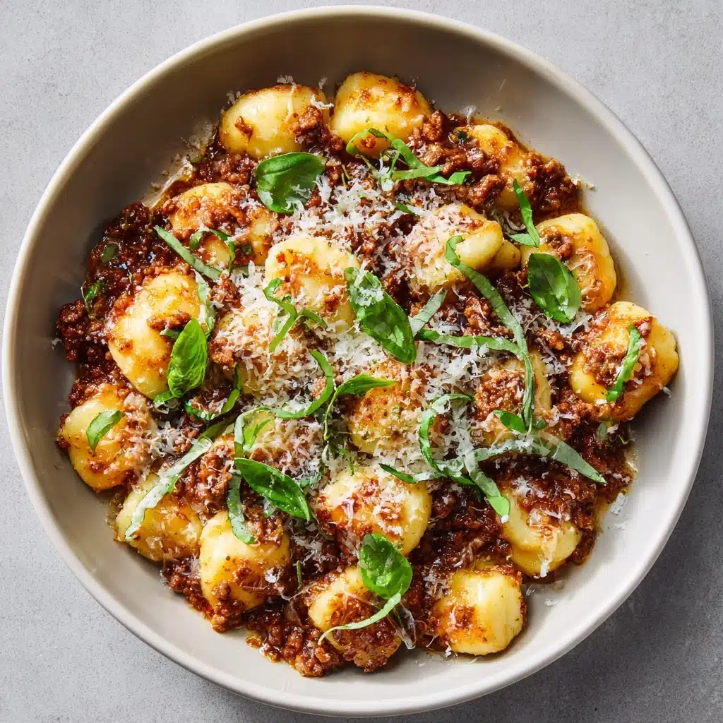 Gnocchi Bolognese Recipe - Recipe Image