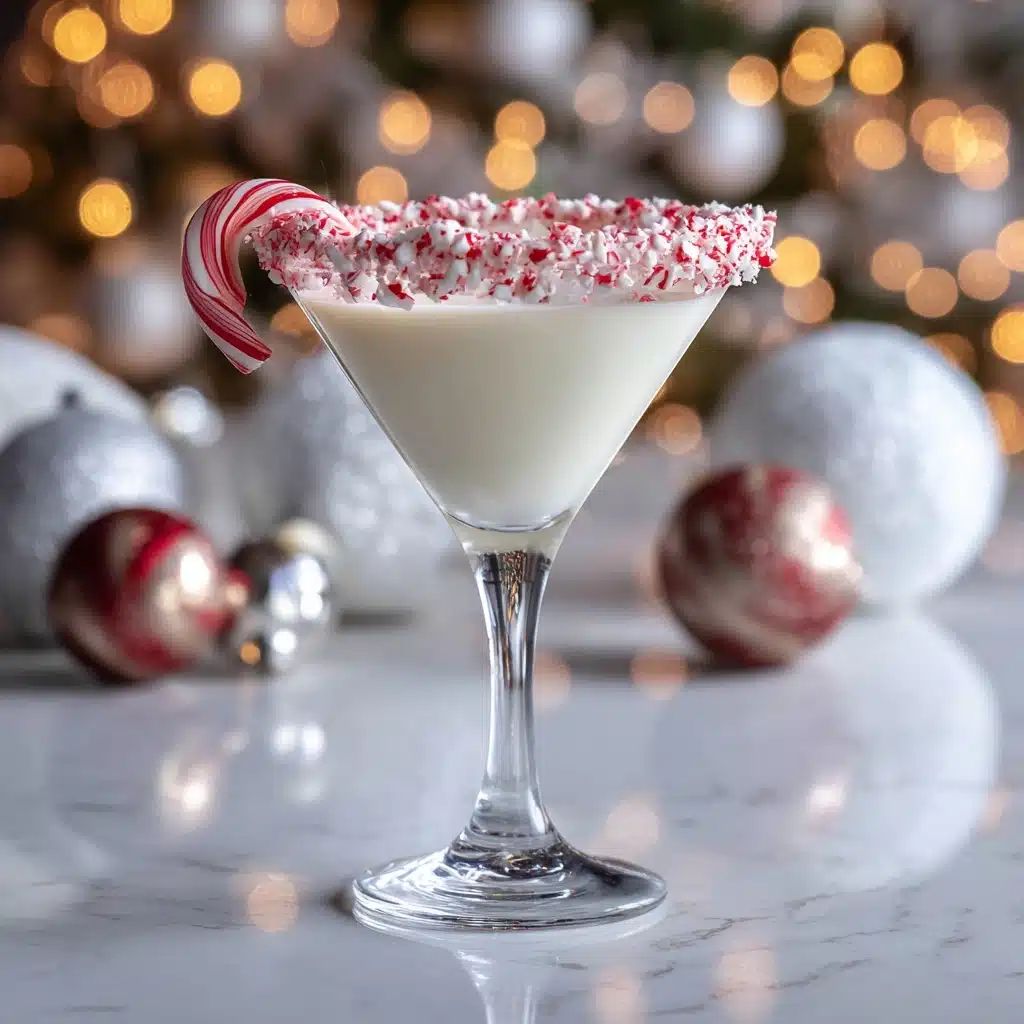 Candy Cane Martini Recipe - Recipe Image