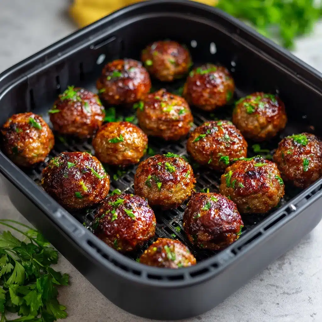 Air Fryer Meatballs Recipe - Recipe Image