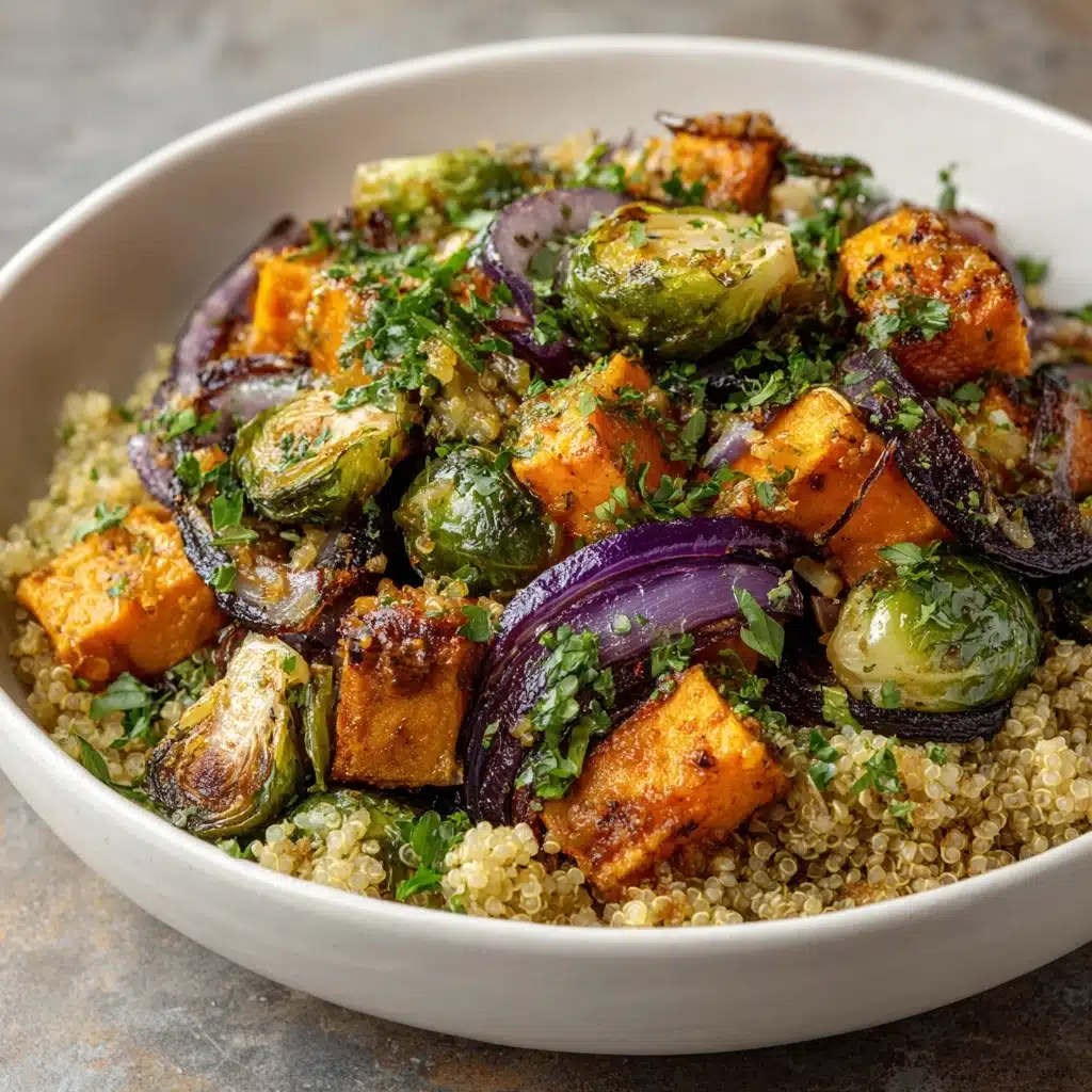 Roasted Winter Vegetable Nourish Bowl Recipe - Recipe Image