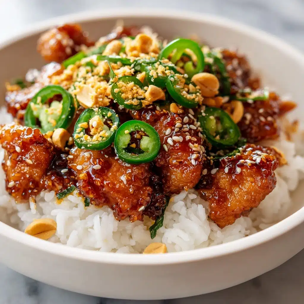 Hot Honey Chicken Bowls Recipe - Recipe Image