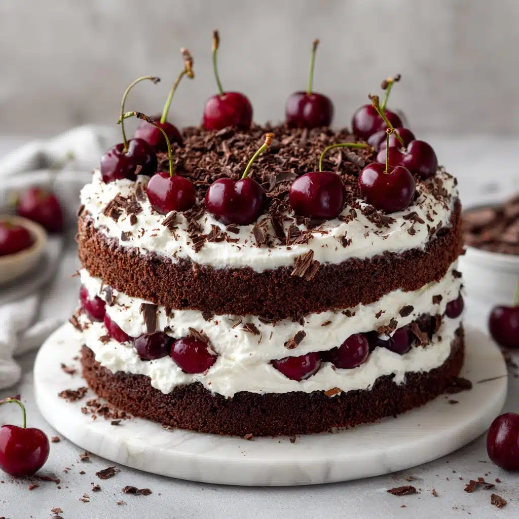 Chocolate & Cherry Delight Recipe - Recipe Image