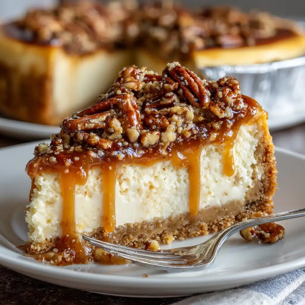 Pecan Pie Cheesecake Recipe - Recipe Image
