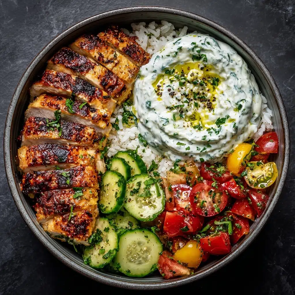 Chicken Tzatziki Bowls Recipe - Recipe Image