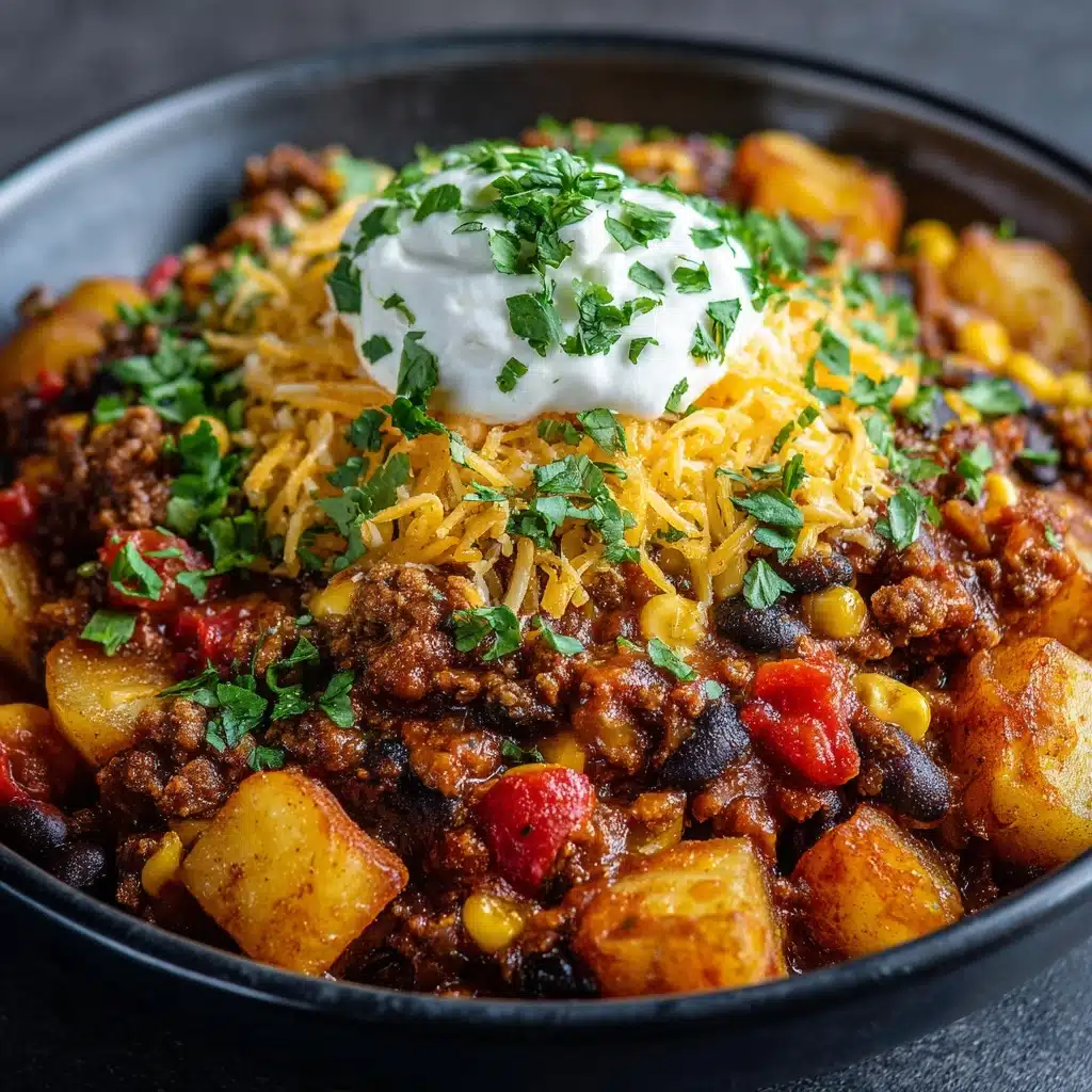 Slow Cooker Cowboy Casserole Recipe - Recipe Image