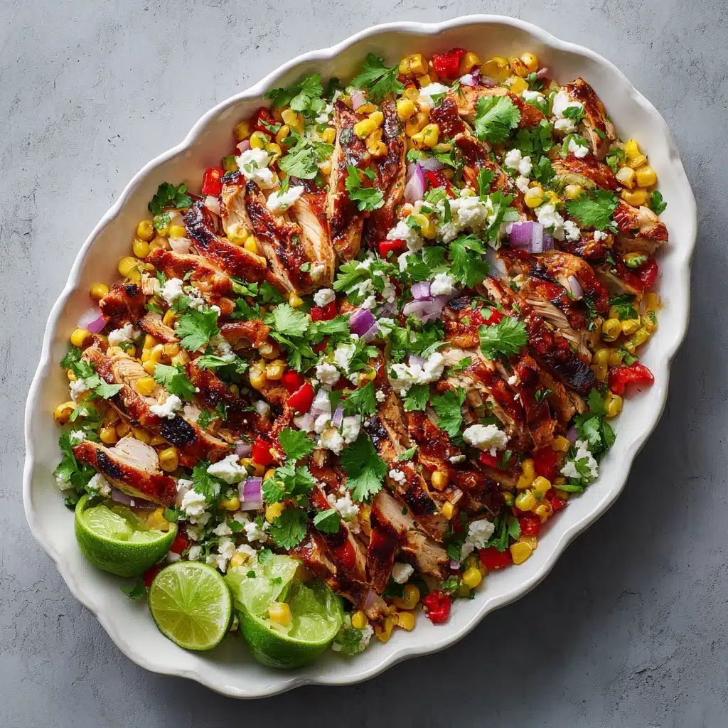 Healthy Street Corn-Inspired Chicken Salad Recipe - Recipe Image