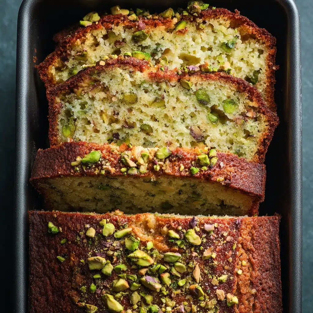 Pistachio Pudding Bread Recipe - Recipe Image