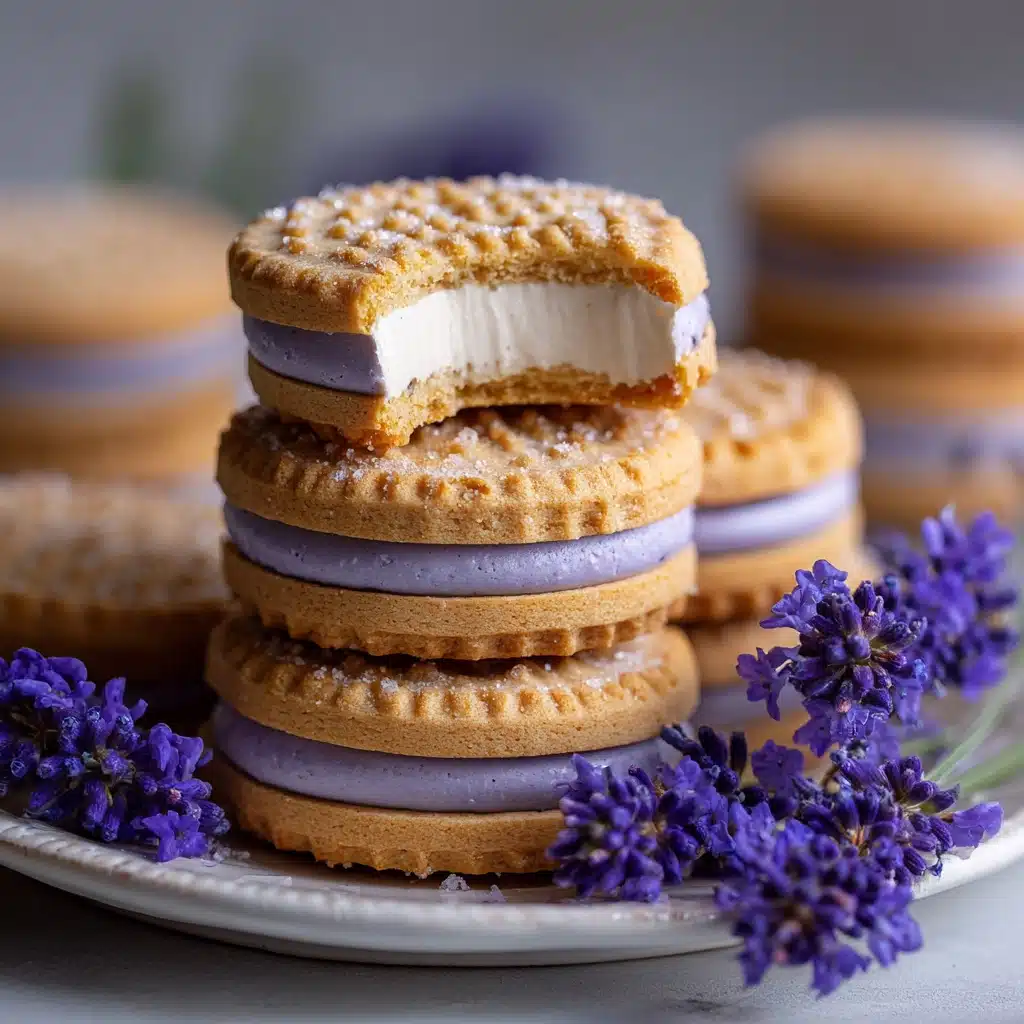 Lemon Lavender Sandwich Cookies Recipe - Recipe Image