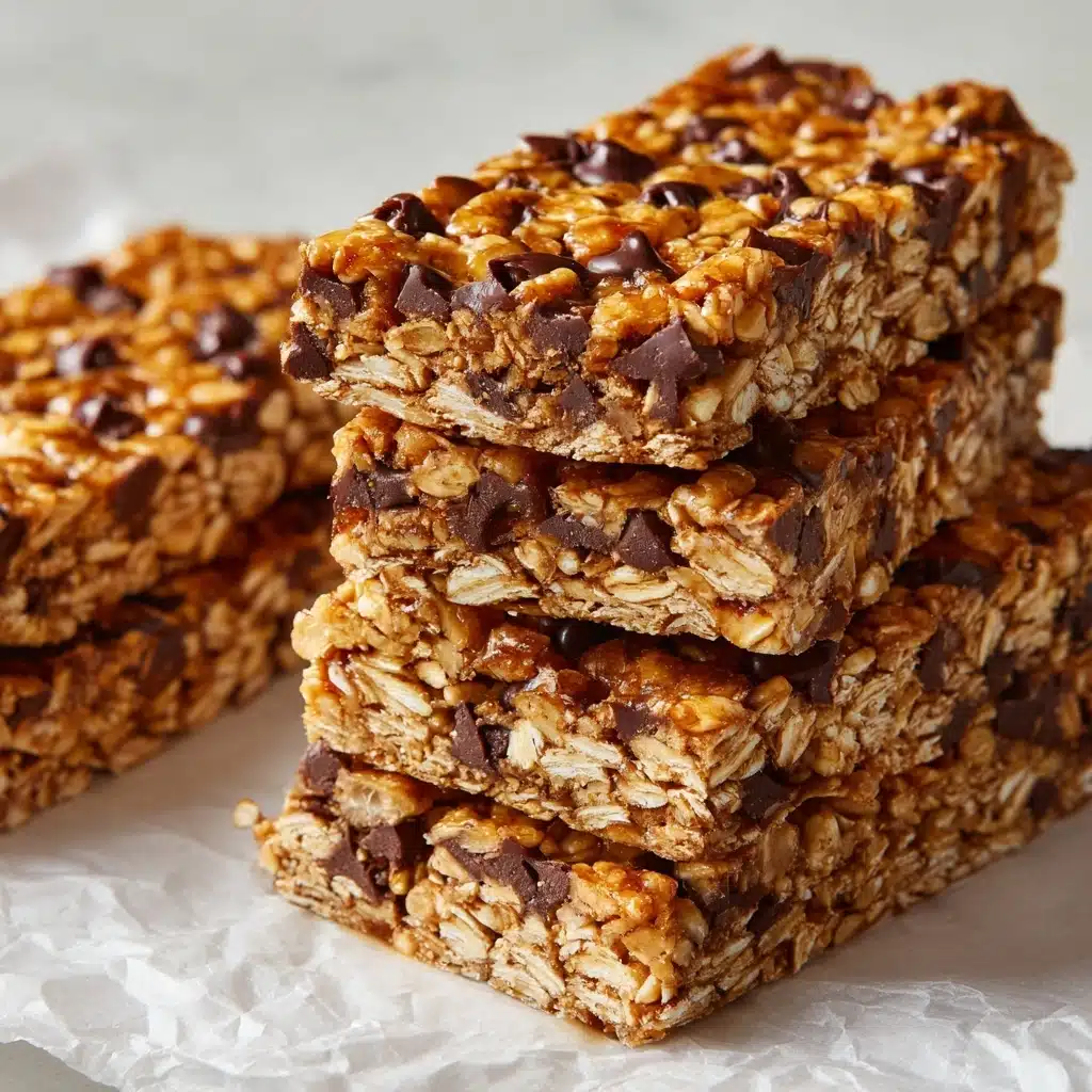 Homemade Granola Bars Recipe - Recipe Image