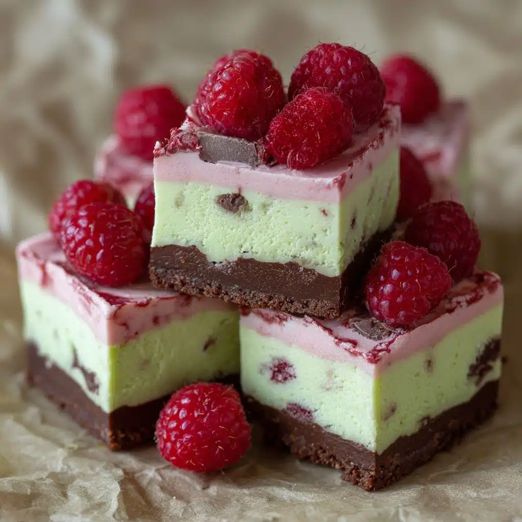 Spumoni Bars Recipe - Recipe Image