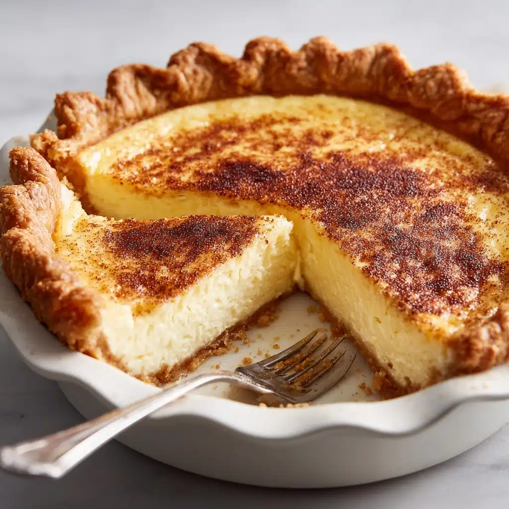 Classic Vanilla Custard Pie Recipe - Recipe Image
