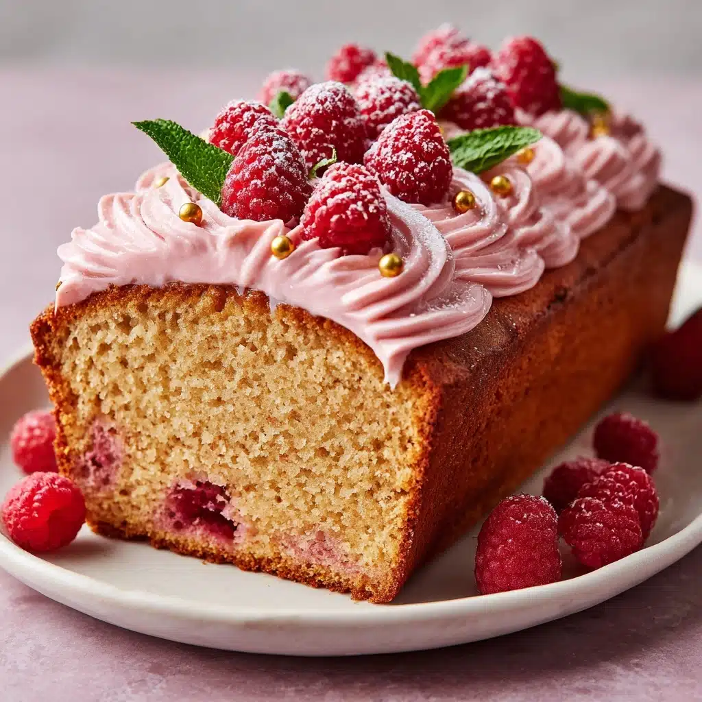 Lemon Raspberry Loaf Cake Recipe - Recipe Image
