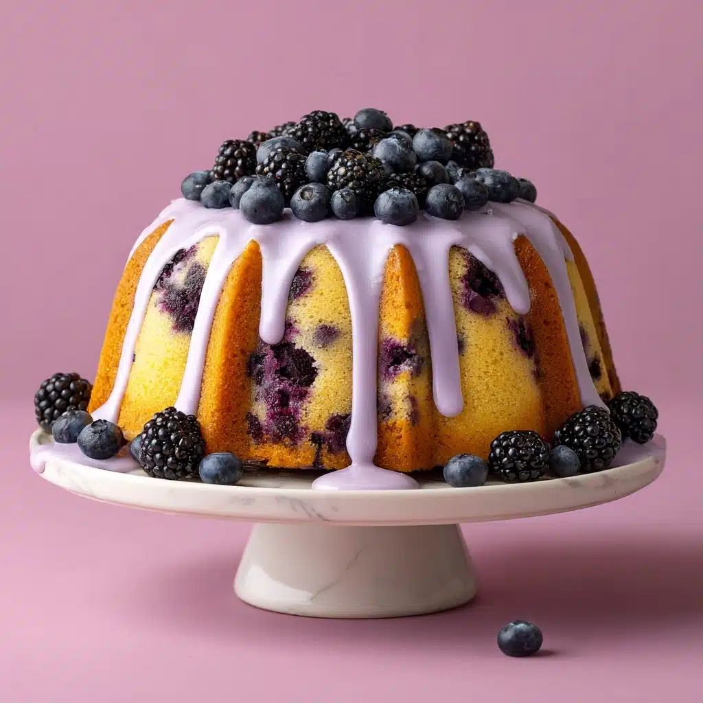 Blueberry Breakfast Bundt Cake Recipe - Recipe Image