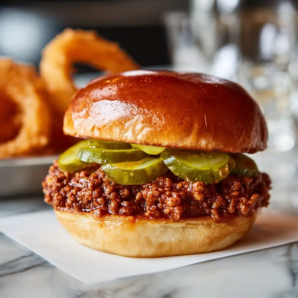 Homemade Sloppy Joes Recipe - Recipe Image