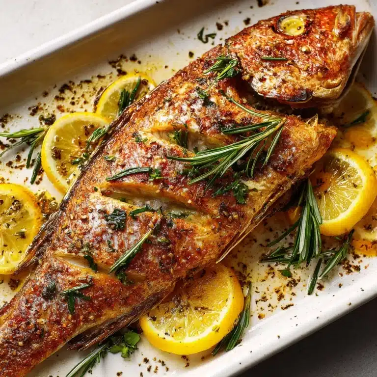 How To Cook A Whole Fish Recipe
