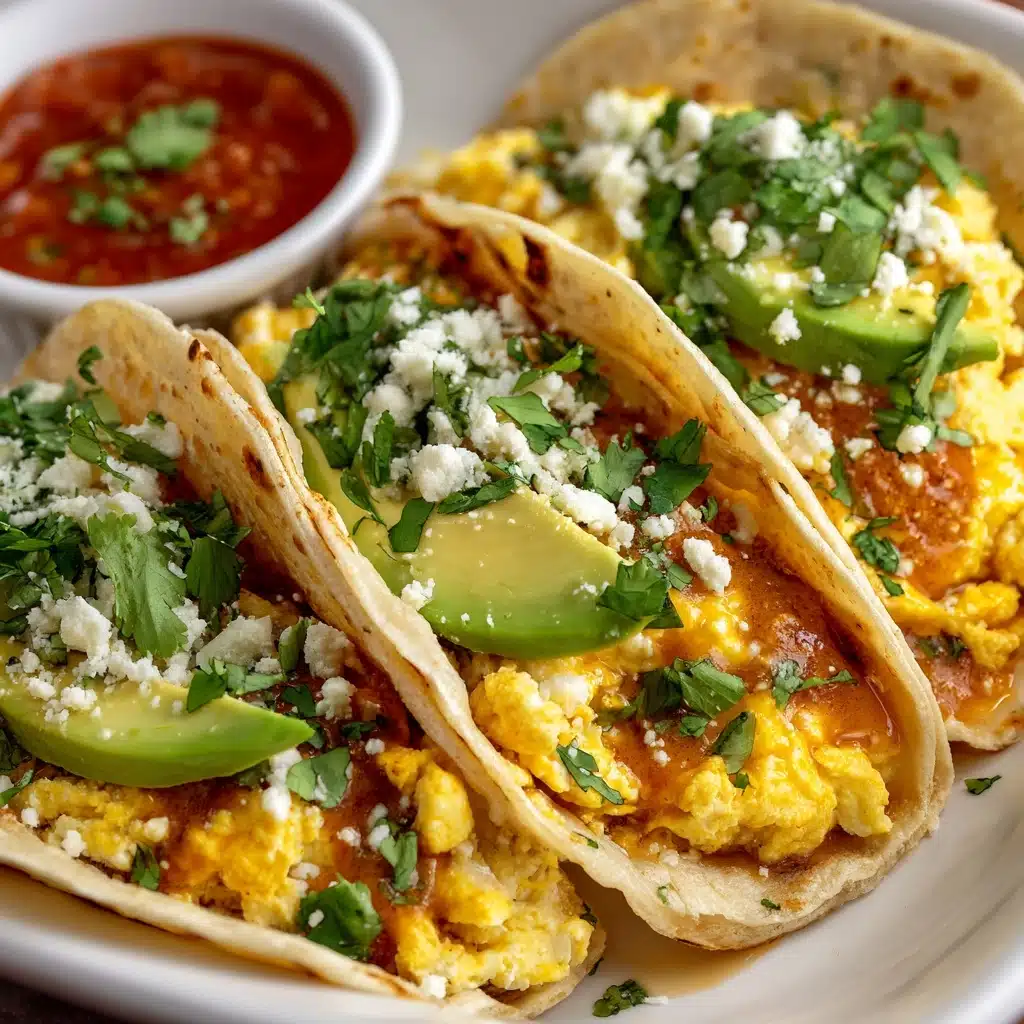 Easy Breakfast Tacos Recipe - Recipe Image