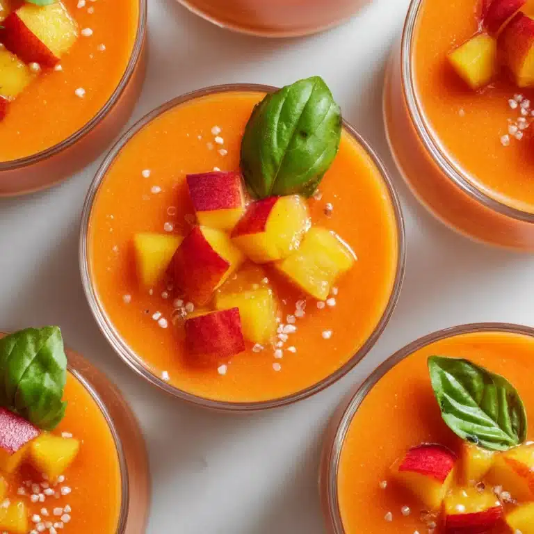 Peach Gazpacho Recipe
