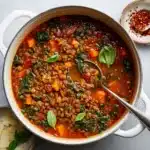 Italian Lentil Soup Recipe