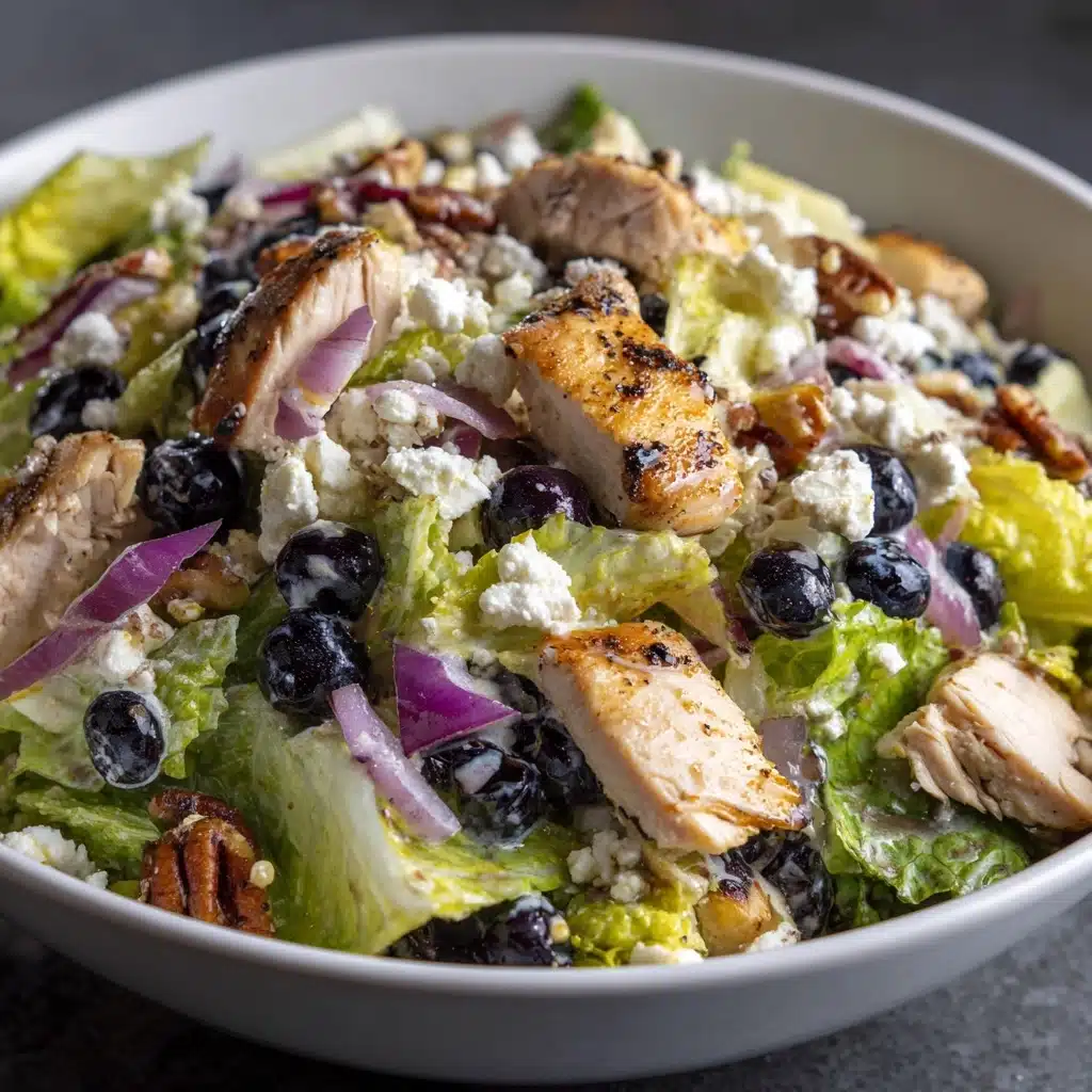 Blueberry Chicken Chopped Salad Recipe - Recipe Image