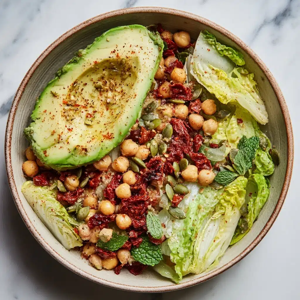Chickpea, Date and Avocado Salad with Za’atar Vinaigrette Recipe - Recipe Image
