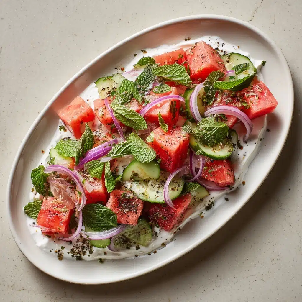 Watermelon Salad with Whipped Feta Recipe - Recipe Image