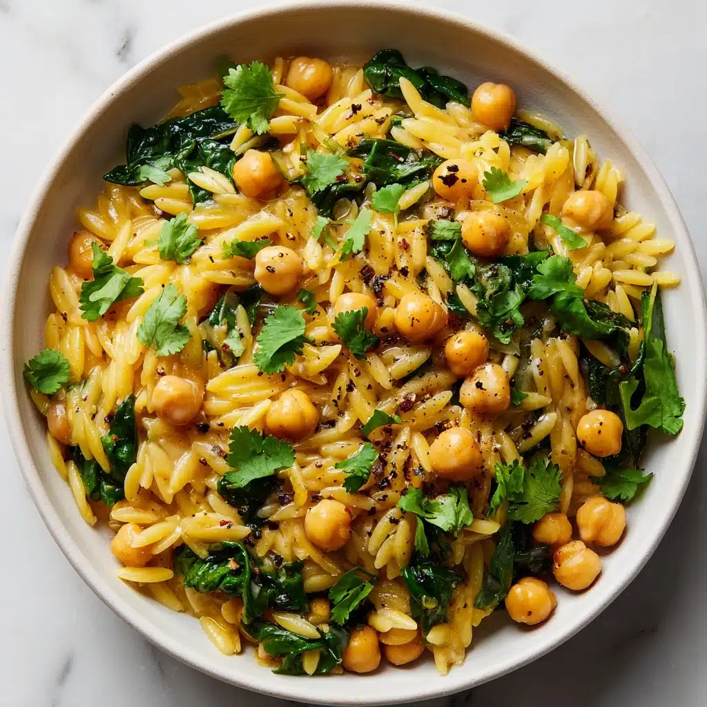 Lemony Spiced Orzo and Chickpeas Recipe - Recipe Image